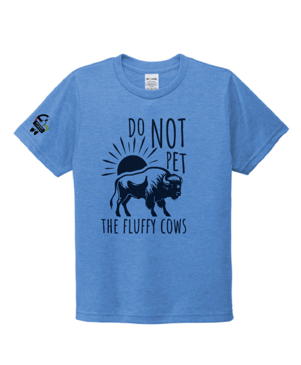 Kids Bison Shirt Blue